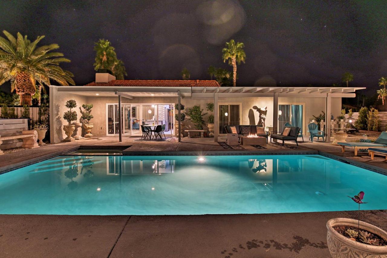 Pet-Friendly Palm Springs Escape With Heated Pool! Villa Eksteriør bilde